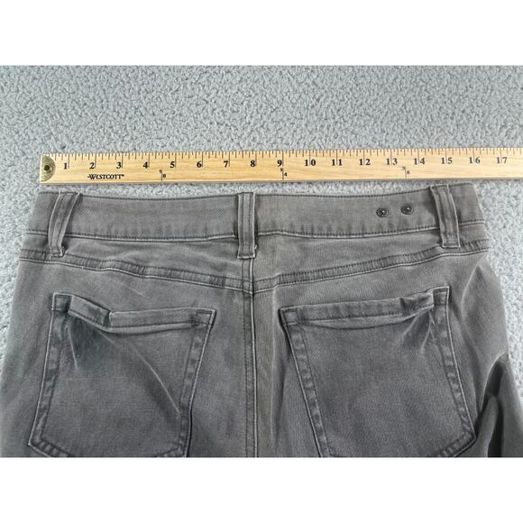 Cabi Jeans Womens 6 Gray Skinny Denim High Rise Stretch Ankle Style Pockets - Picture 10 of 11